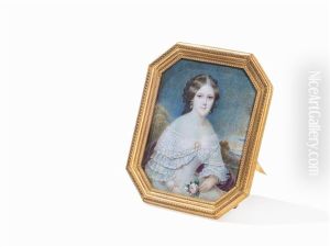 Portrait Miniature by Emanuel Thomas Peter