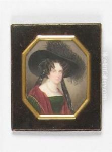 Bildnis Einer Dame Mit Grosem Schwarzen Hut