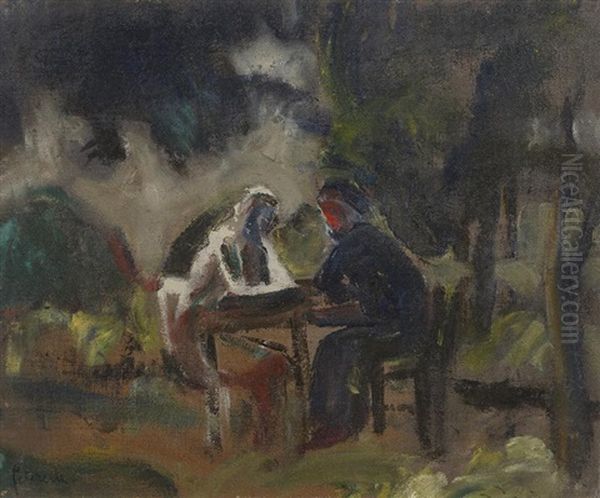 Personnages A Table - view 1