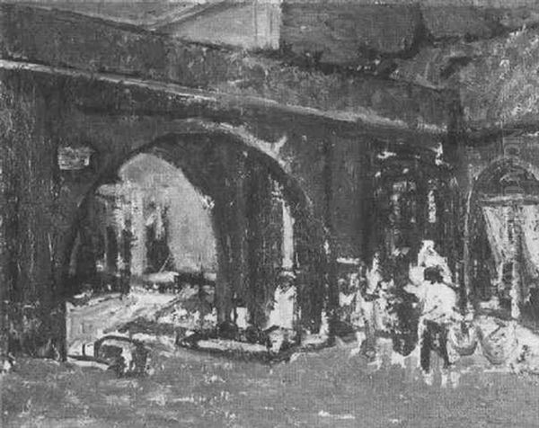 L'entree De L'hopital Saint-louis - view 1