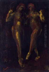 Danseuses by Adolphe Peterelle