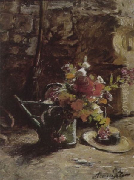 Blumen In Einer Giesskanne - view 1