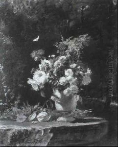 Sommerblumenstraus Aus Rosen, Margariten, Ginster U.a.