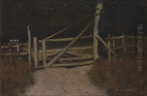 Gate To The Adobe by Charles Rollo Peters