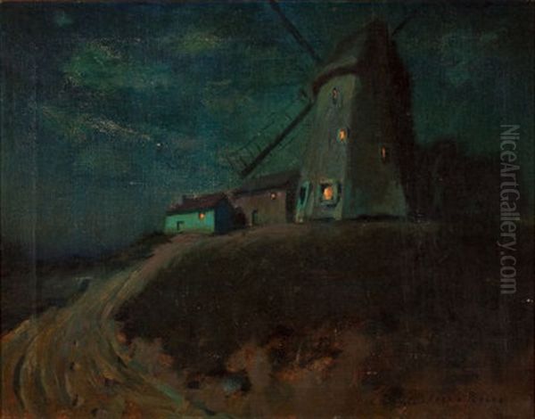 Landscape With Windmill - view 1