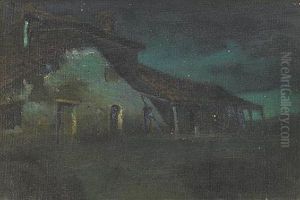 Winery, Rancho Santa Anita by Charles Rollo Peters