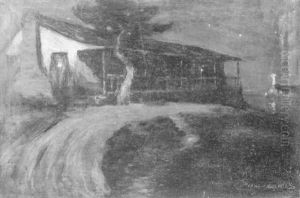 Noctural Scene by Charles Rollo Peters
