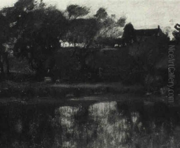 Twilight By The Pond - view 1