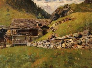 Paesaggio Di Montagna by Luigi Bocca