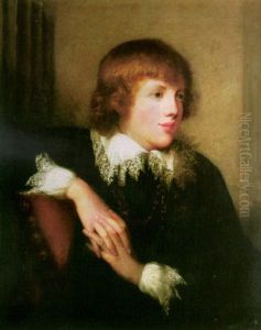 Portrait Of A Boy Wearing Van Dyck Dress Portrait Of A Boy Wearing Van Dyck Dress
