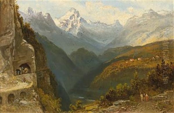 Finstermurz In Tyrol, August 1887 - view 1