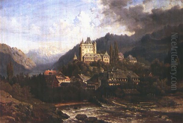 Ansicht Der Burg Thun - view 1