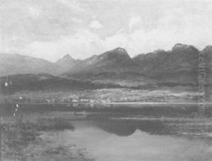 Ansicht Vom Thuner See by Pieter Francis Peters