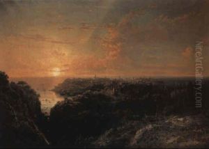 The Rocher Of Monaco From La Turbie