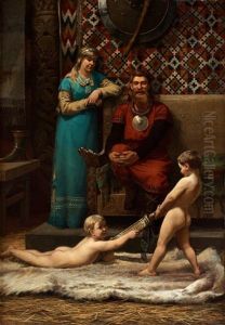 ?joie Du Foyer by Wilhelm Otto Peters