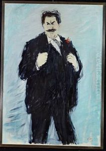 Portrait Of Carl Alstrup Portrait Of Carl Alstrup