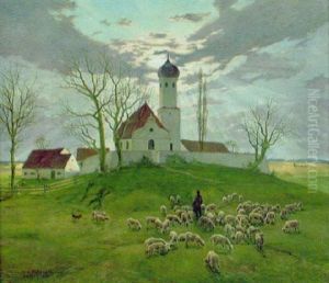 Kyrkan I Oberbayern by Carl Olof Petersen