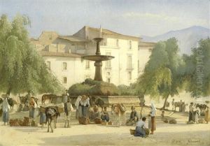 View Of The City Sulmona, Abruzzo, Italy