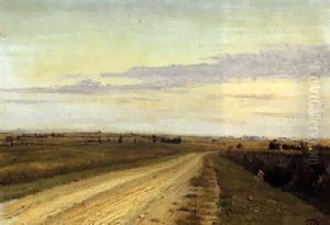 Vej Gennem Landskab by Edvard Frederik Petersen