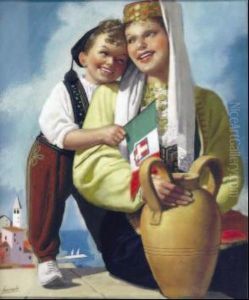 Italia E Dalmazia by Gino Boccasile