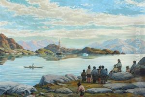 Scenery From A Greenlandic Bay