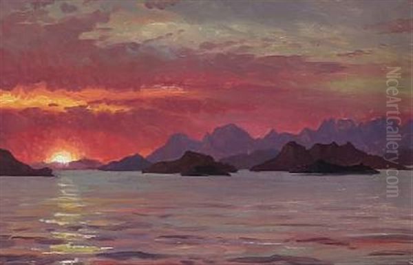 Evening Sun On Greenland - view 1
