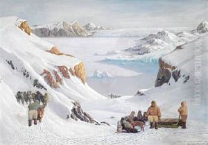 Indlandsisen Ved Sofias Havn. Ikamiut