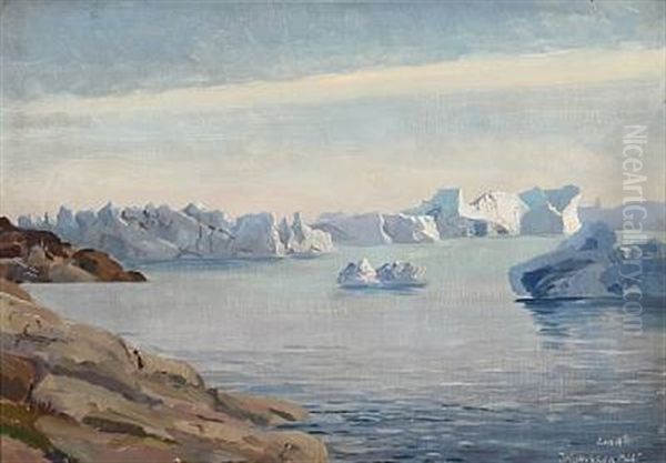 View From Jacobshavn On Greenland - view 1