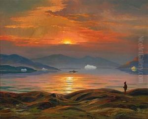 Sunrise In Greenland