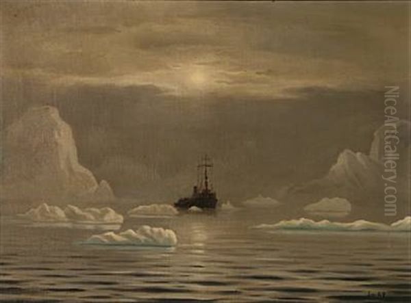 Hejmdal In Davisstraedet, Greenland - view 1