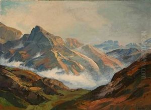 Mountain Landscape In Greenland