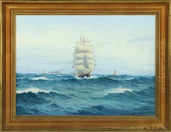 Sailing Ship At Skagen Reef - view 1