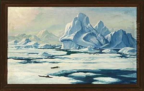 Hunting Scene From Greenland - view 1