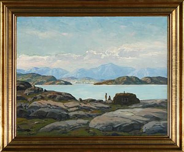 Inlet Scenery From Greenland - view 1