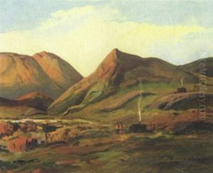 Parti Fra Gronland Med Fangere Og Deres Rogovne by Emanuel A. Petersen