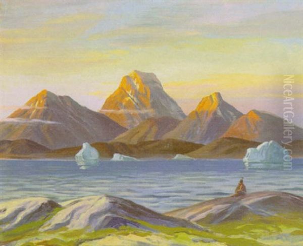 Aften I Upernaviks Skaergaard - view 1