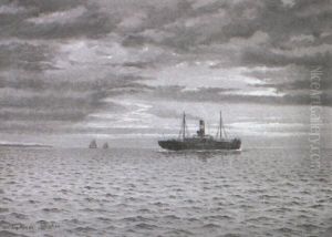 'laura Maersk' In Den Engelske Kanal 'laura Maersk' In Den Engelske Kanal