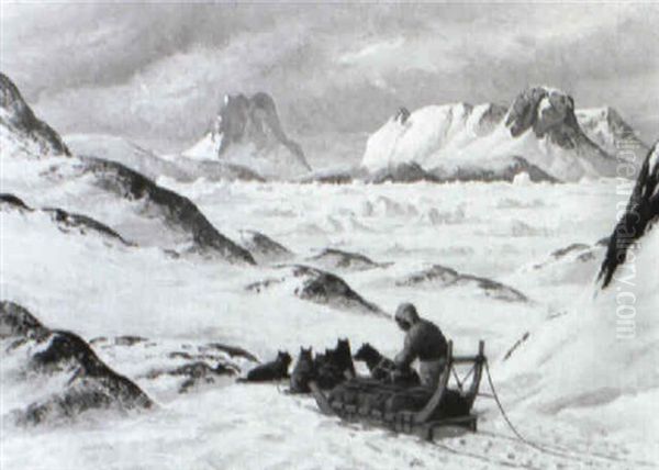Nordische Eislandschaft - view 1