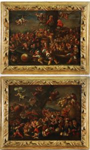 La Vendemmia by Faustino Bocchi