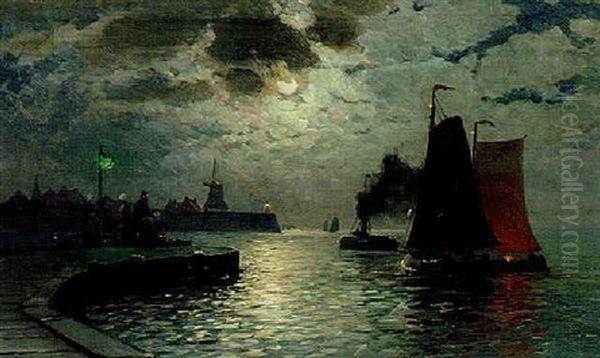 A Moonlit Harbor, Angelr - view 1