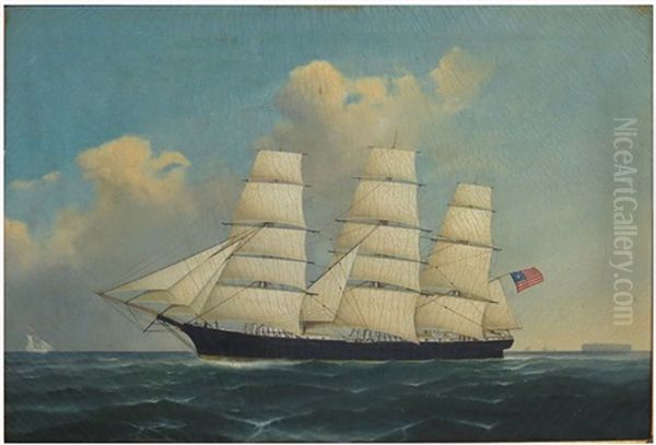 Clipper Ship E. Sherman - view 1