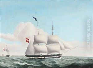 The Schooner "sara" by Jakob Petersen