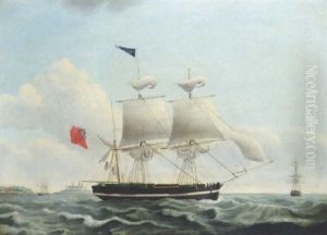 "endimion Of Whitby" Off Copenhagen by Jakob Petersen
