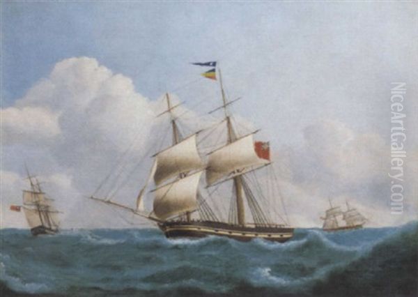 The Brig "quay Side" In Three Positions - view 1