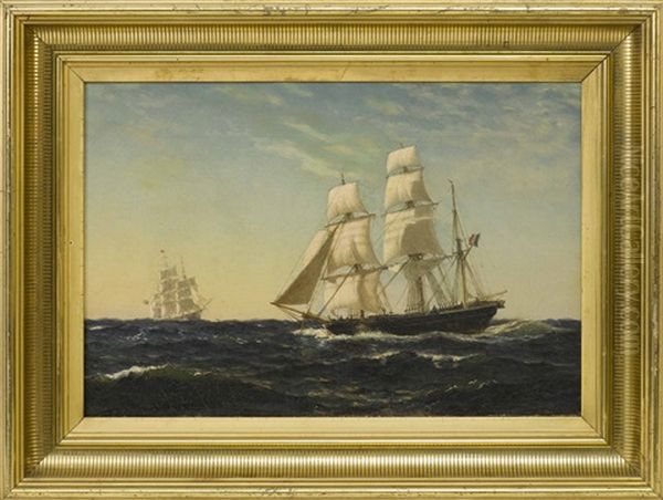Ships In Heavy Seas - view 1