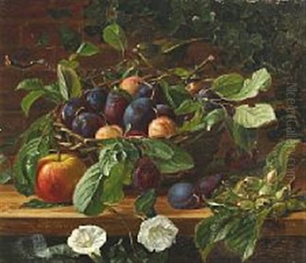 Still Life With Bird And Summer Fruit - view 1