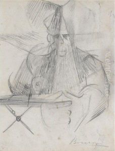 Studio Per I "volumi Orizzontali" (la Madre)
