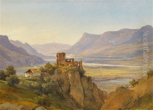 Ruine Brunnenberg / Castel Fontana An Der Etsch In Sudtirol - view 1