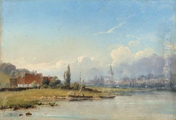 Der Rhein Bei Linz Mit Blick Auf Remagen - view 1