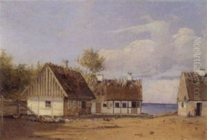 En Bondegard Ved Kysten, Sommer